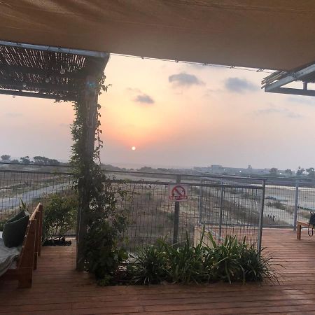 Atlit Rooftop Glamping Exteriör bild