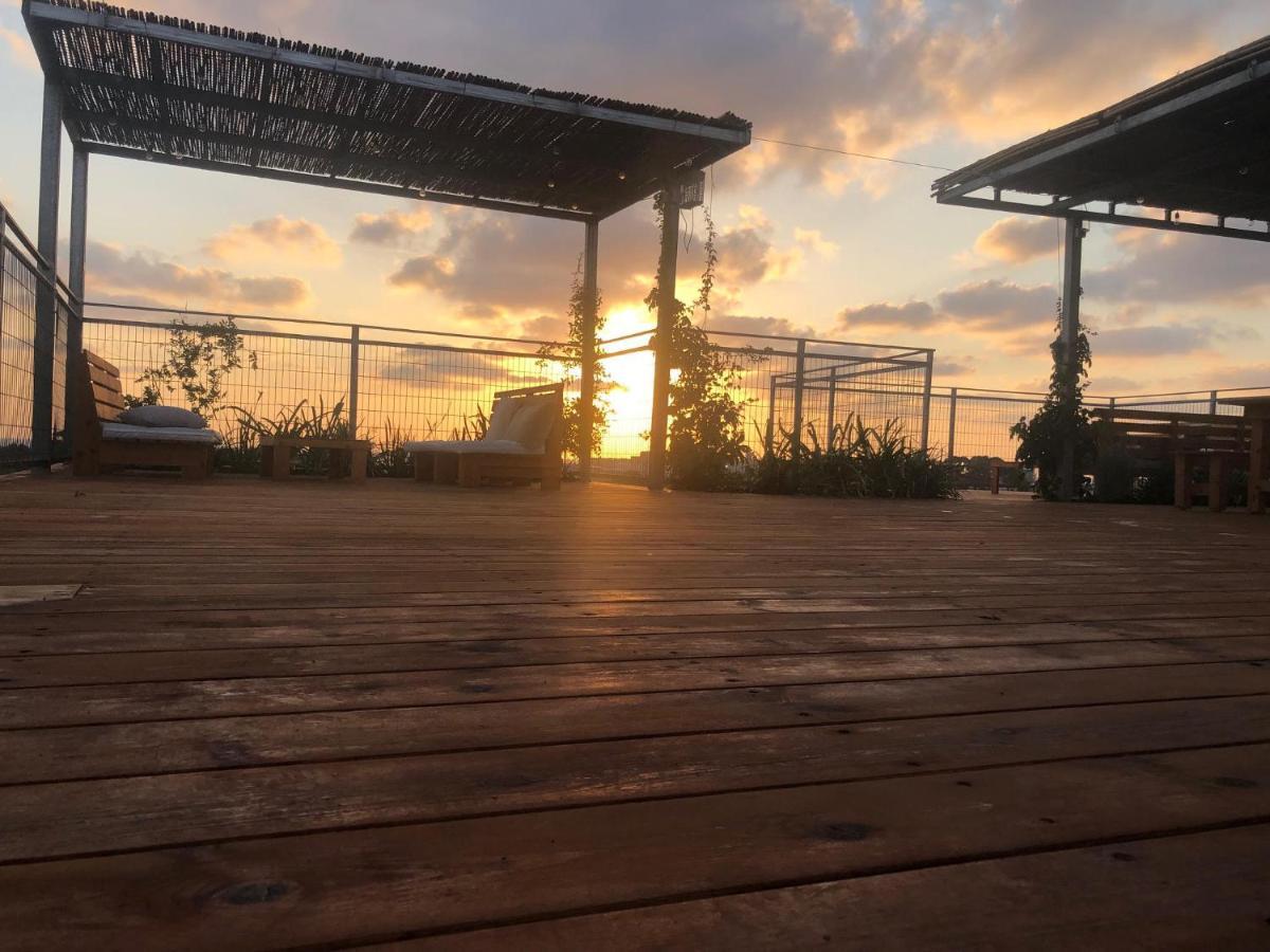 Atlit Rooftop Glamping Exteriör bild