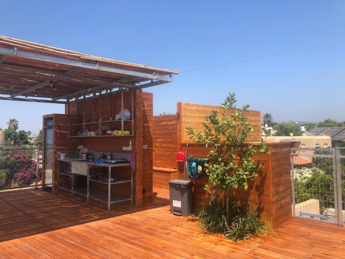 Atlit Rooftop Glamping Exteriör bild