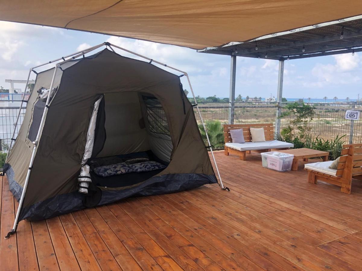 Atlit Rooftop Glamping Exteriör bild