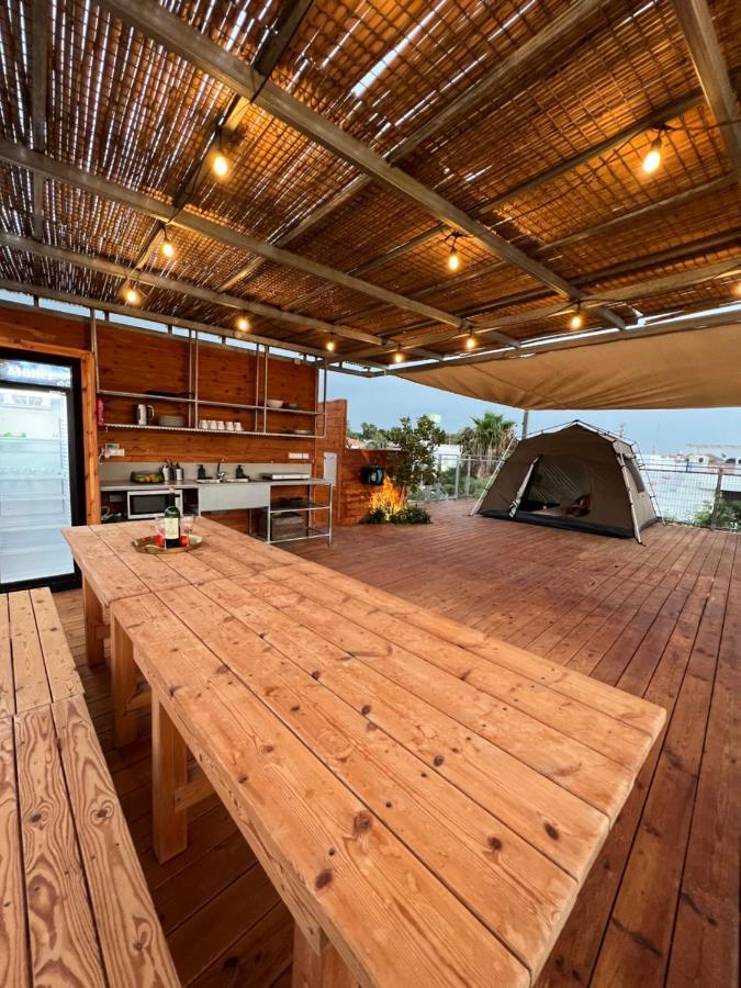 Atlit Rooftop Glamping Exteriör bild